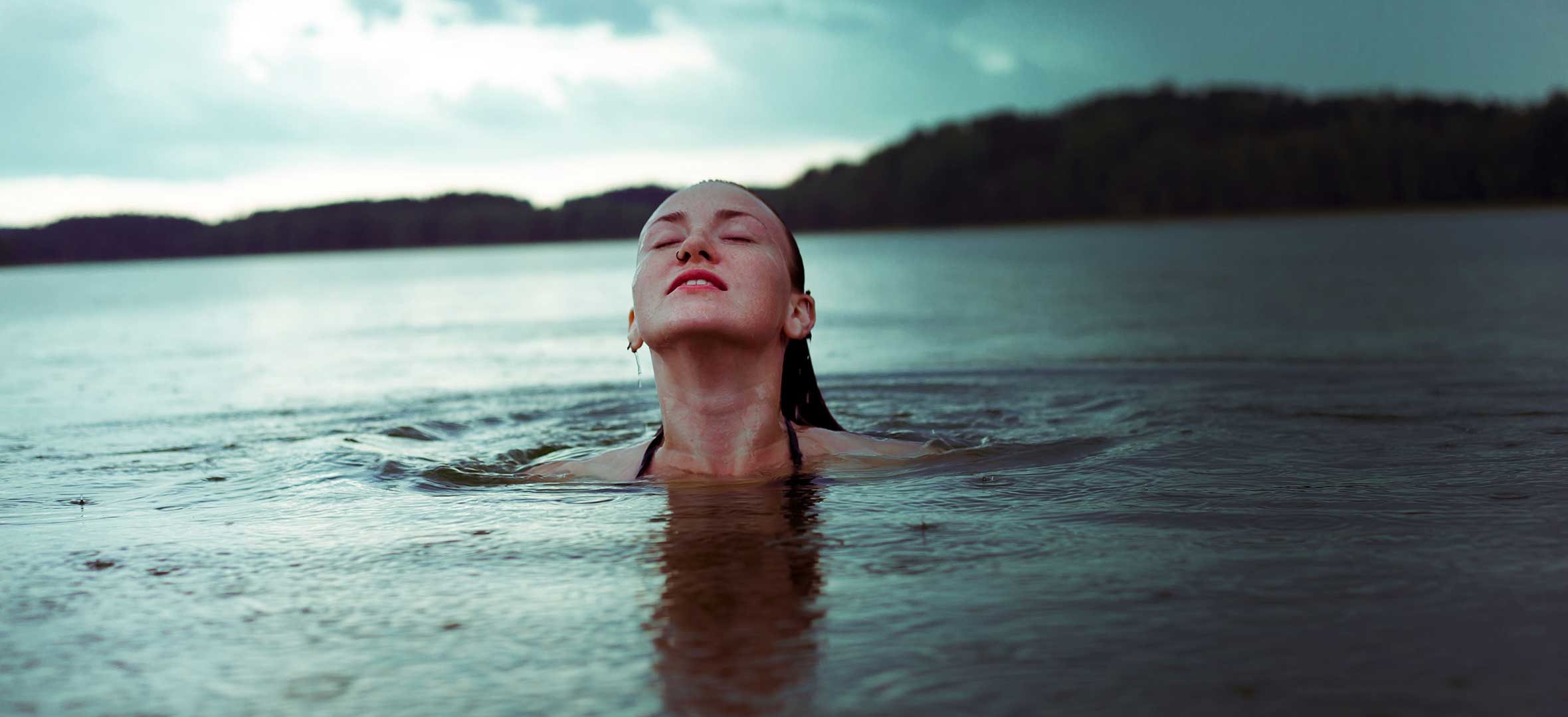 Bathing in cold water